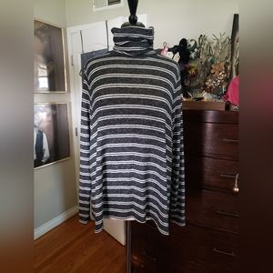 Turtleneck Tunic blouse